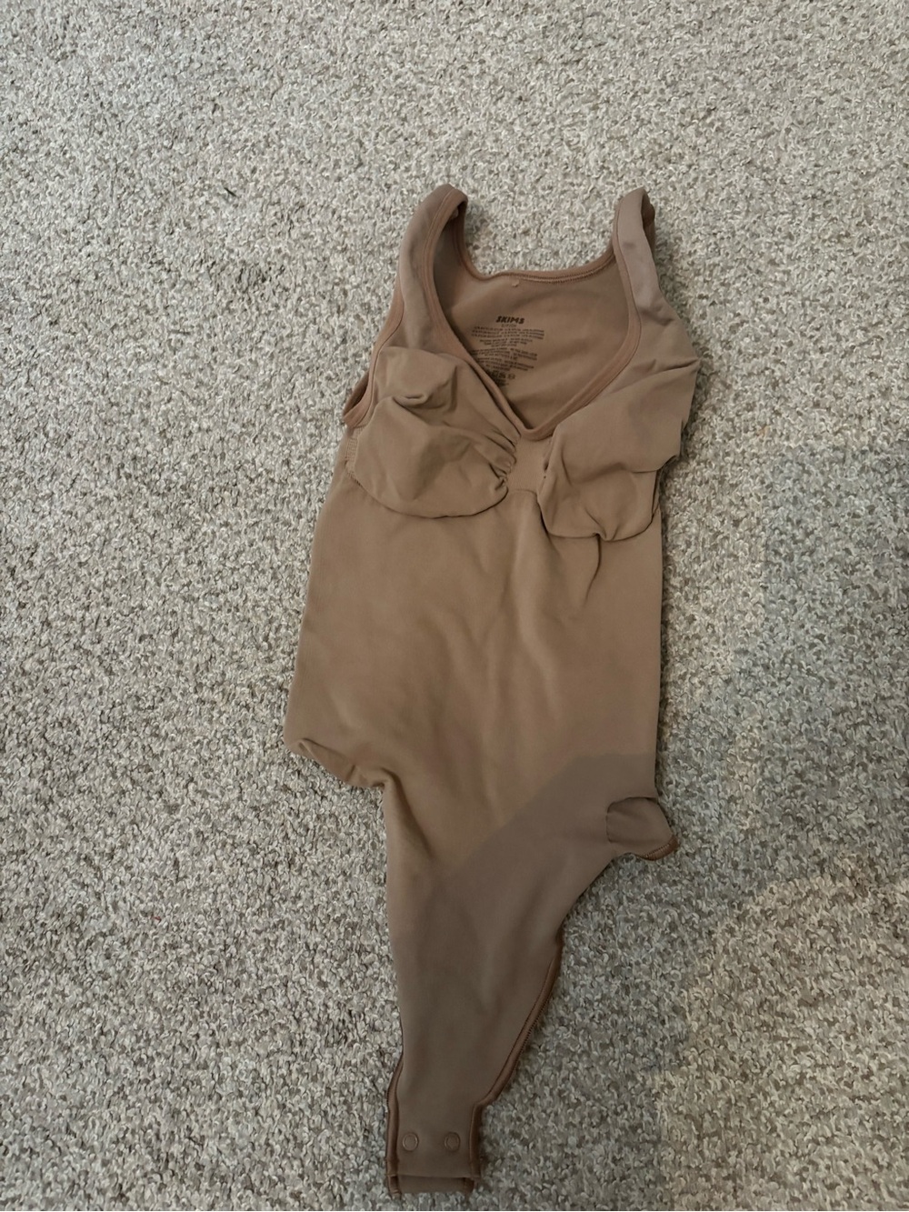 Skims Brown One-Piece Bodysuit
